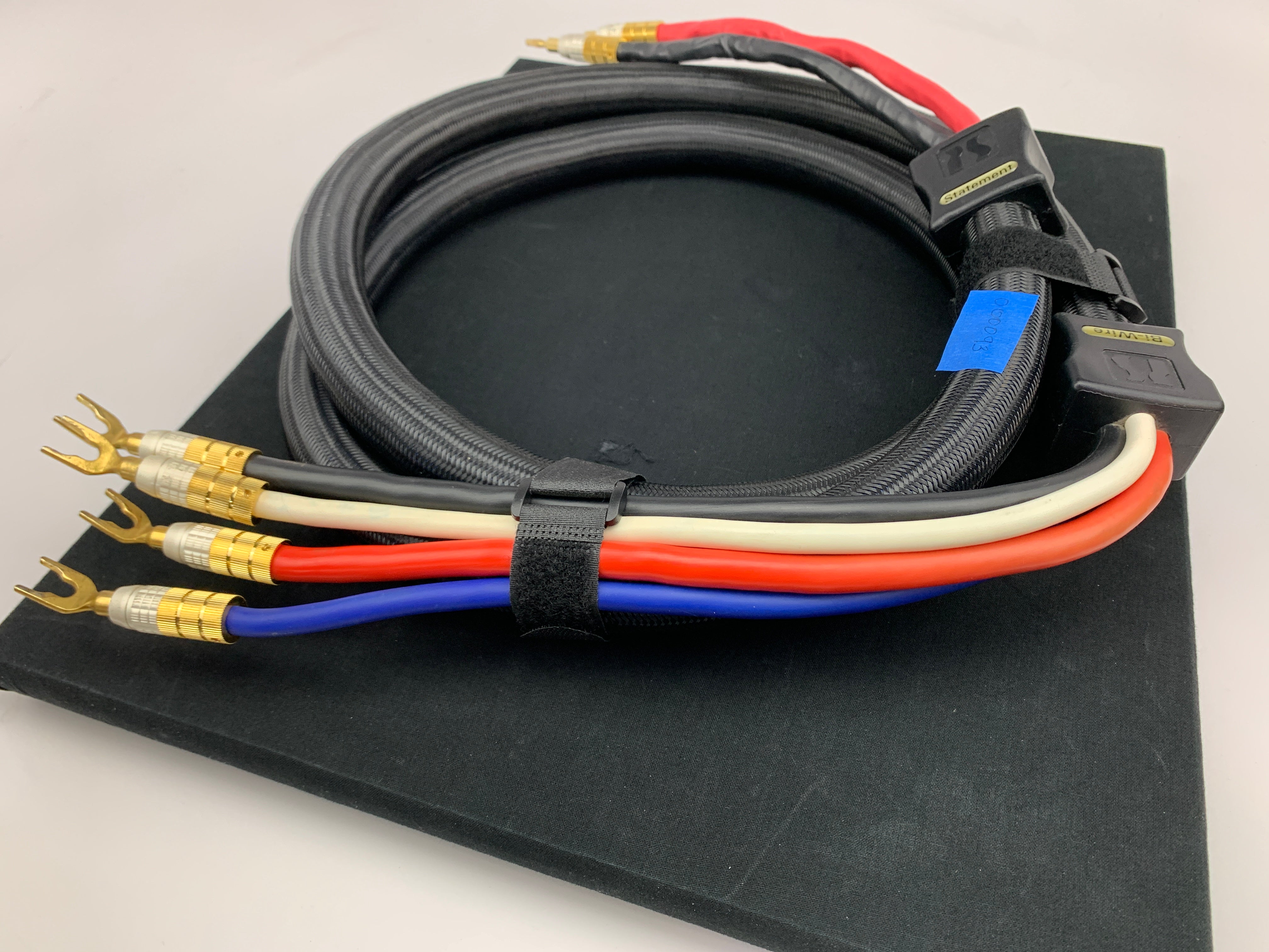 PS AUDIO XSTREME STATEMENT BIWIRE SPEAKER CABLES 2.5 METER
