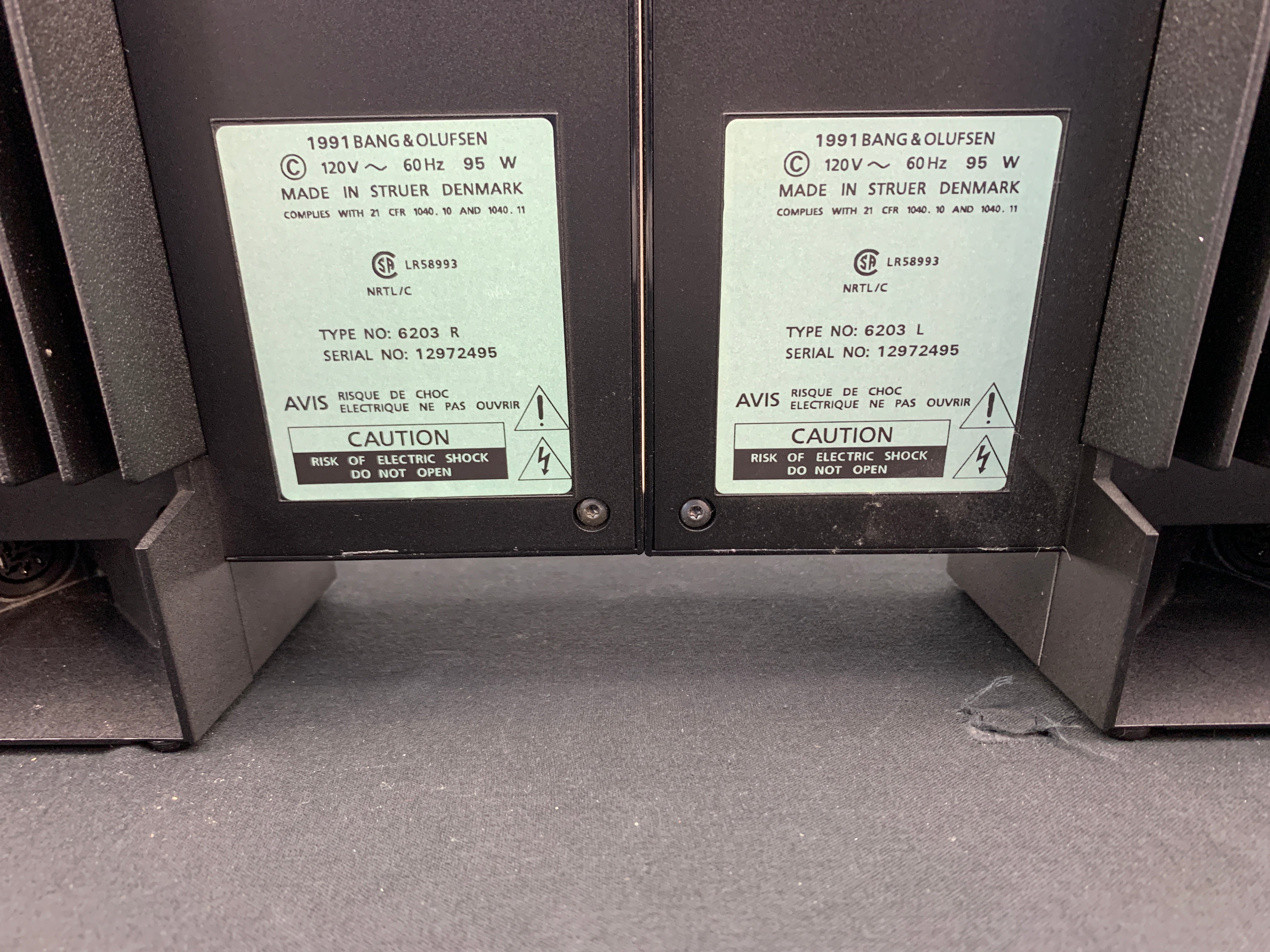 BANG & OLUFSEN BEOSOUND 4000 & BEOLAB 2500 SPEAKERS – Record Mart HiFi