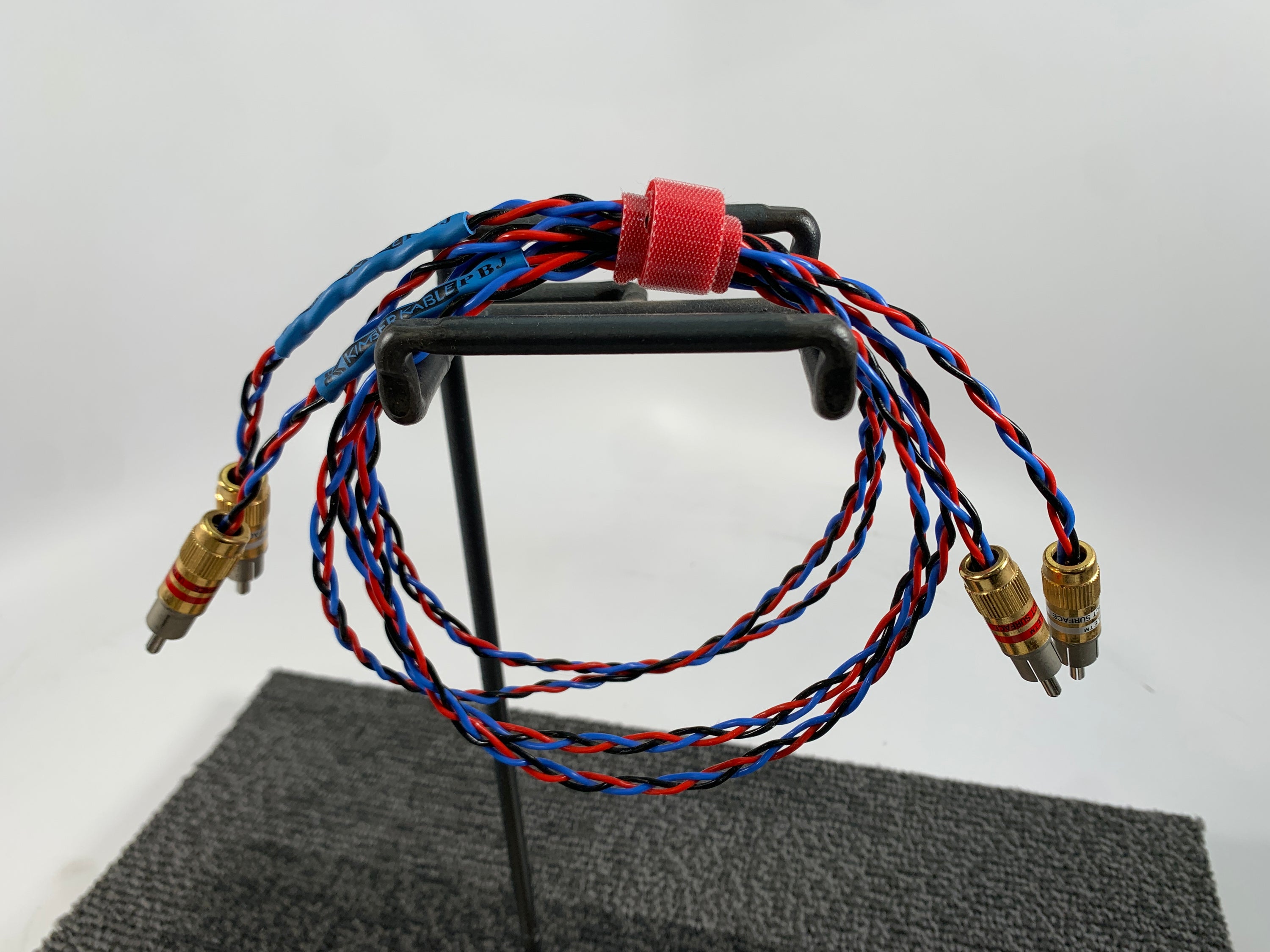 Kimber Kable PBJ Interconnects w/Ultra Plate Contact Surface RCA connectors 1 Meter pair