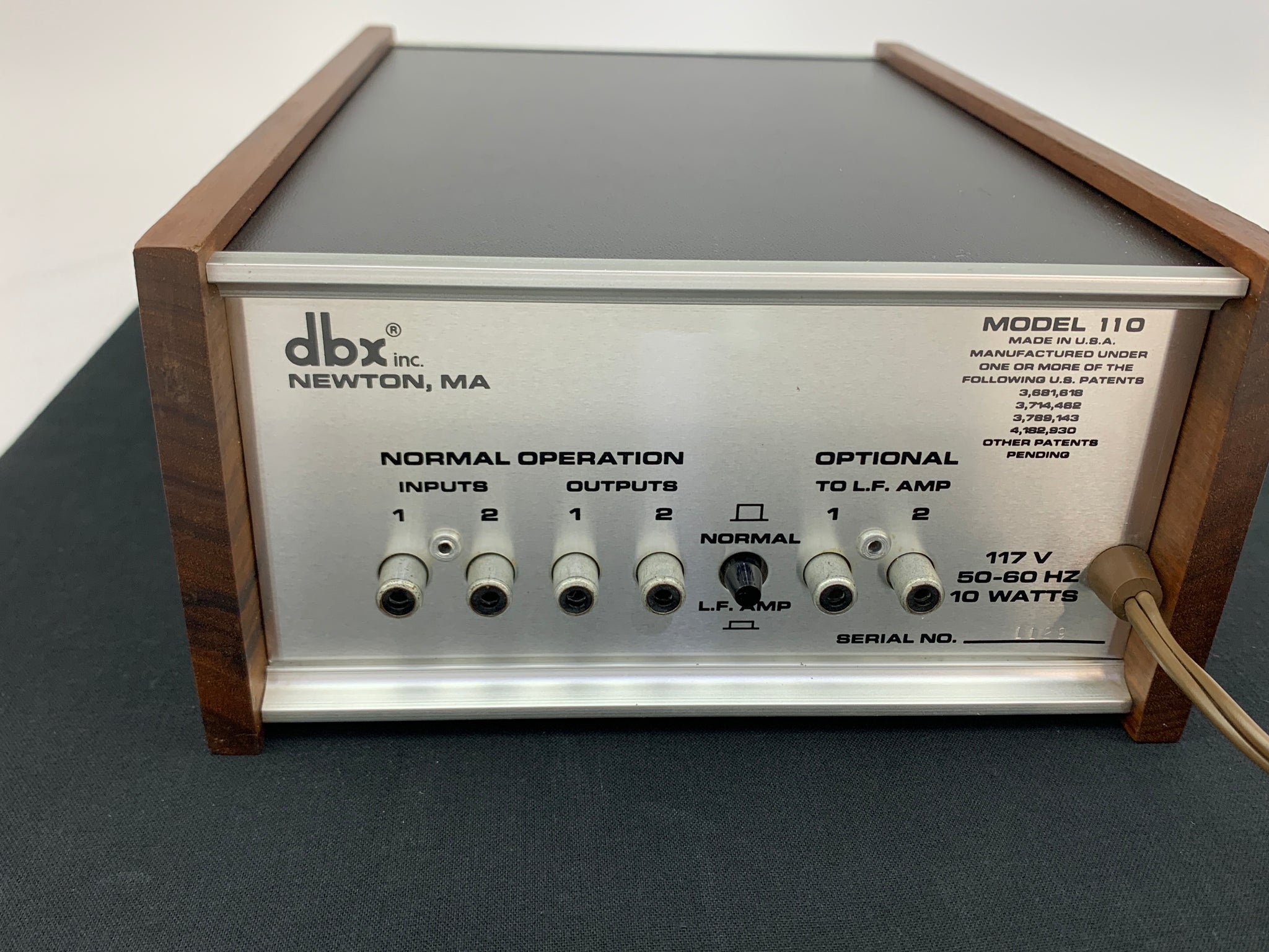 DBX MODEL 110 SUBHARMONIC SYNTHESIZER – Record Mart HiFi