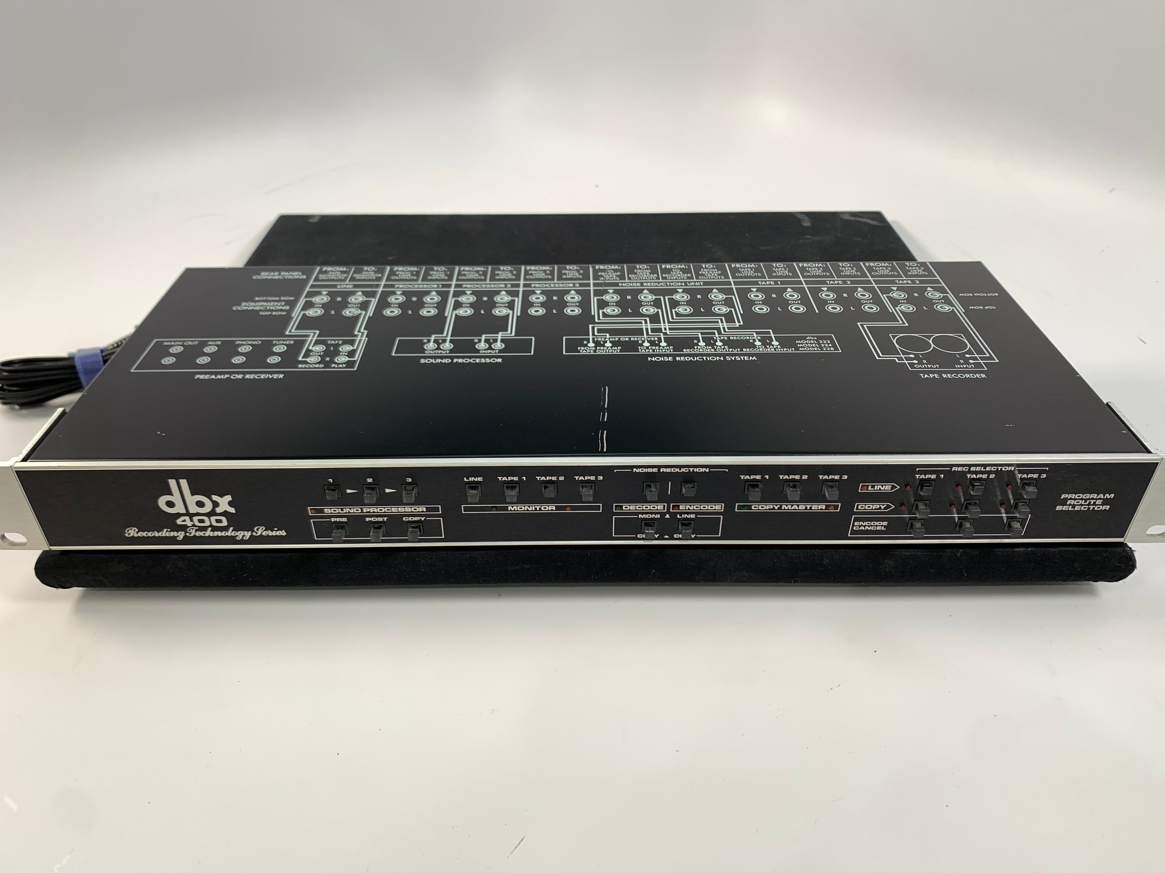DBX 400 Program Route Selector w/rack mount ears – Record Mart HiFi