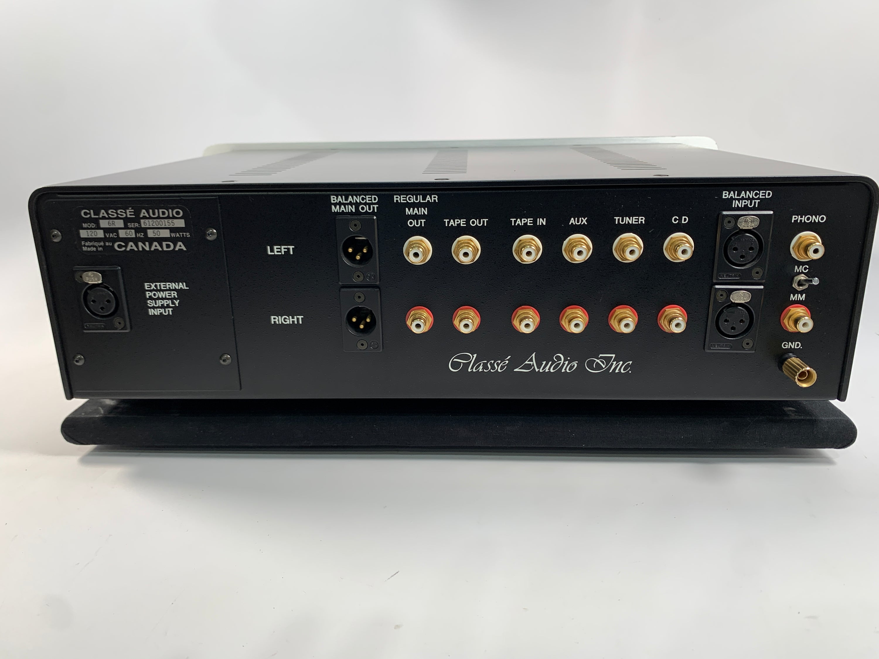 Classe Audio Six Preamplifier Model 6R w/phono stage