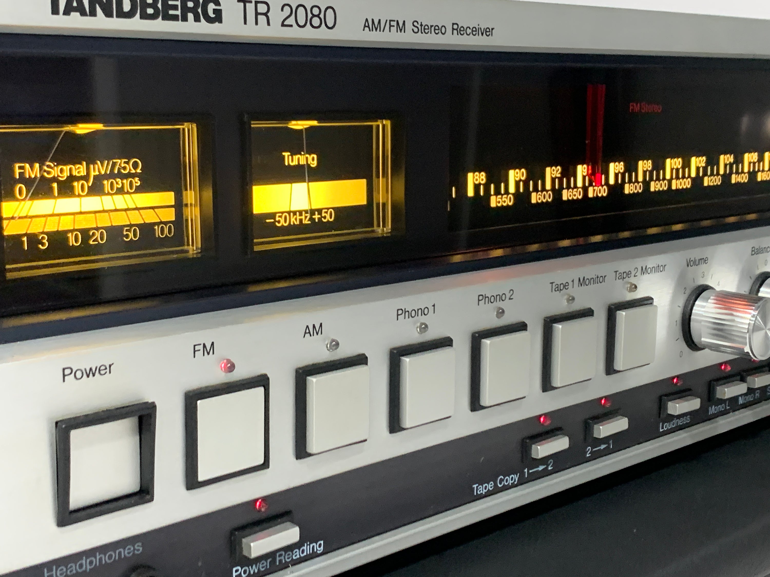 Tandberg TR 2080 Receiver Black