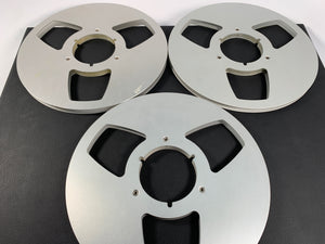 SCOTCH 10.5" METAL TAPE REELS FOR 1/4" TAPE 3 PACK