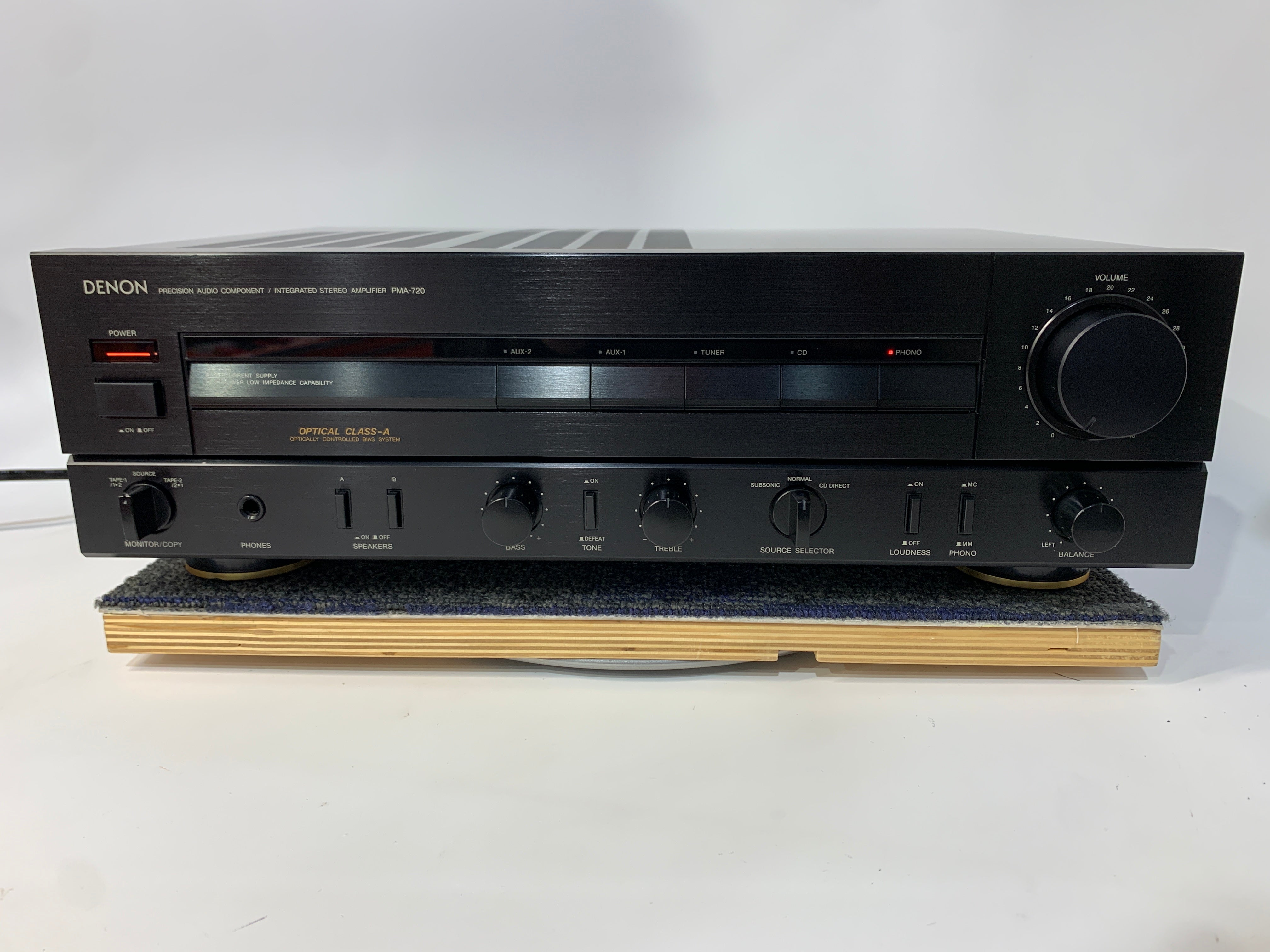 Denon PMA-720 Integrated amp w/phono section – Record Mart HiFi