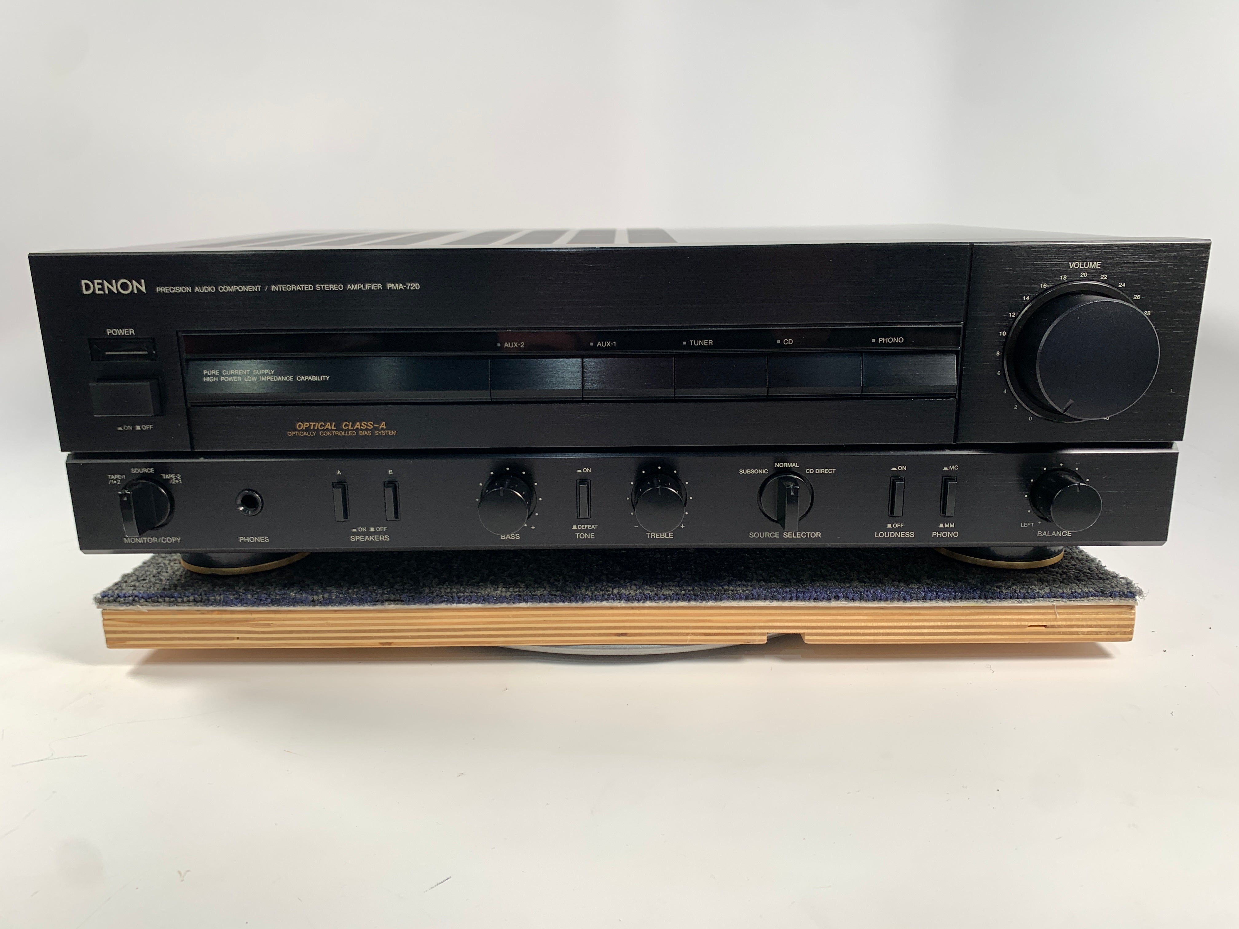 Denon PMA-720 Integrated amp w/phono section – Record Mart HiFi