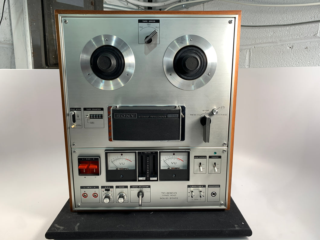 Sony TC-630 D Solid State Audio Reel to Reel Tape Deck Tape Deck Parts/Repair