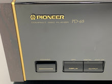 Load image into Gallery viewer, PIONEER ELITE PD-65 CD PLAYER