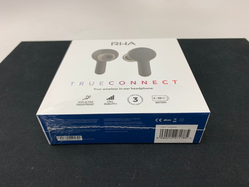 RHA TRUE CONNECT BLACK WIRELESS EAR BUDS