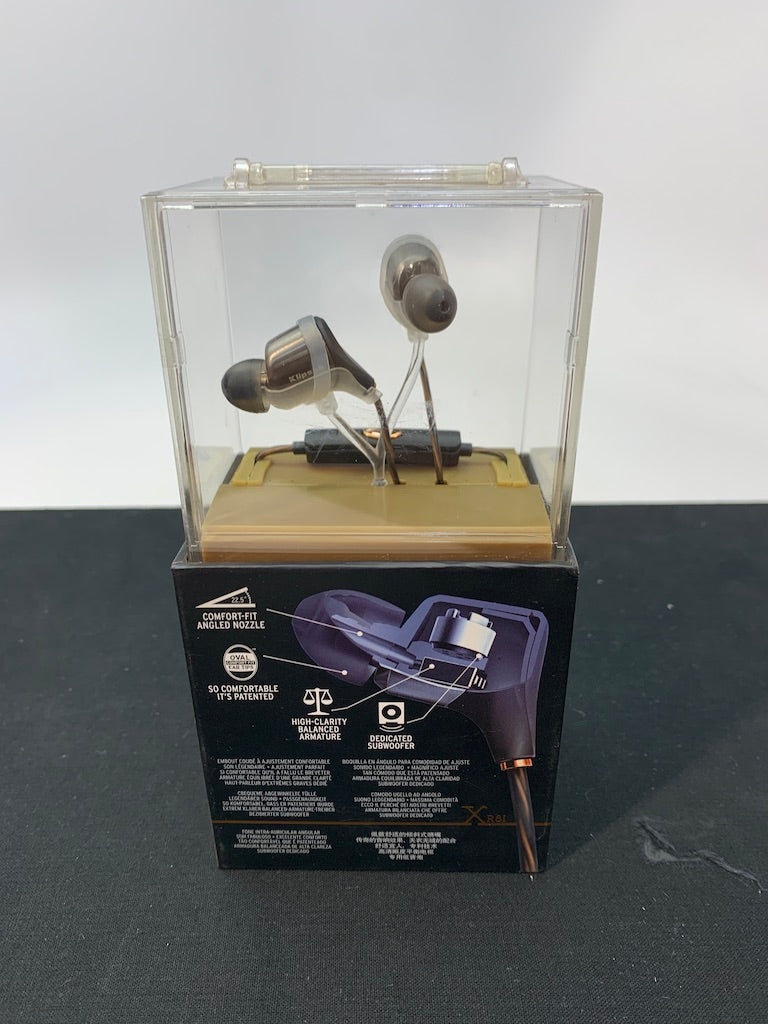 Klipsch Reference XR8i Hybrid Wired Earbud Headphones – Record
