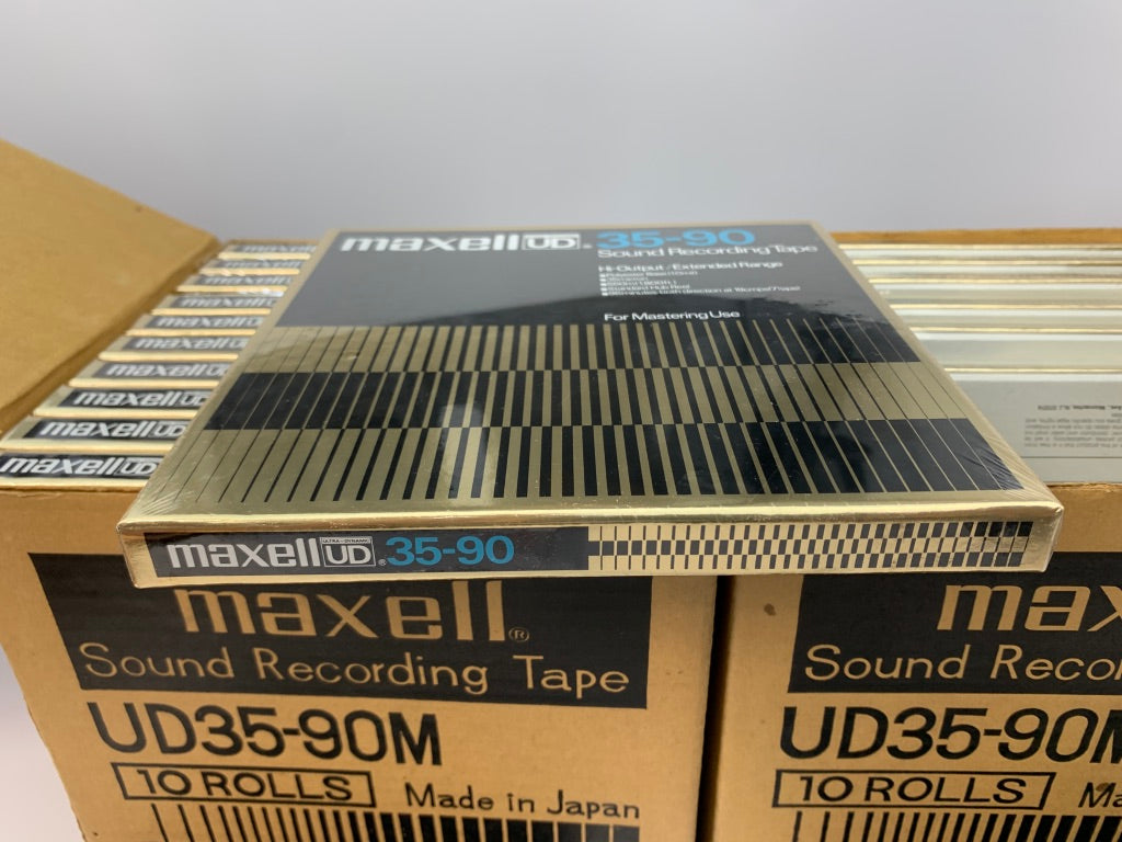 MAXELL UD35-90 7" REEL TO REEL TAPE VINTAGE NEW OLD STOCK FACTORY SEALED