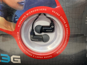 SHURE E3G HEADPHONES WITH WIDEBAND MICRODRIVERS