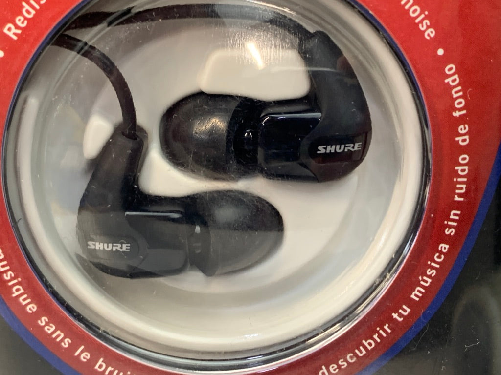 廃盤品　未使用品　SHURE SE210 Sound Isolating SHURE SE210 SOUND ISOLATING EARPHONES – Record Mart HiFi