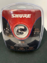 Load image into Gallery viewer, SHURE SE210 SOUND ISOLATING EARPHONES