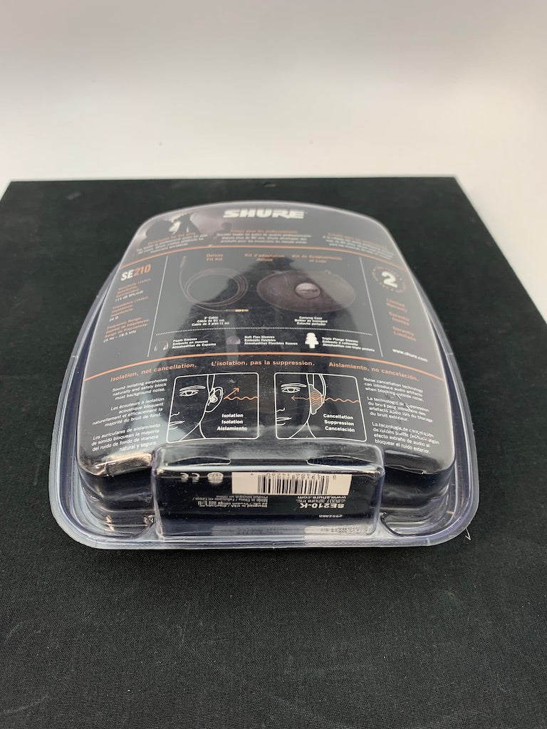 SHURE SE210 SOUND ISOLATING EARPHONES – Record Mart HiFi