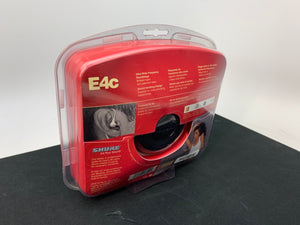 SHURE E4C SOUND ISOLATING EARPHONES 000384
