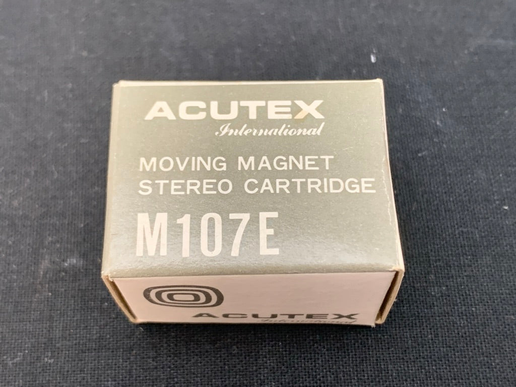 ACUTEX M107E MOVING MAGNET STEREO CARTRIDGE VINTAGE NEW OLD STOCK