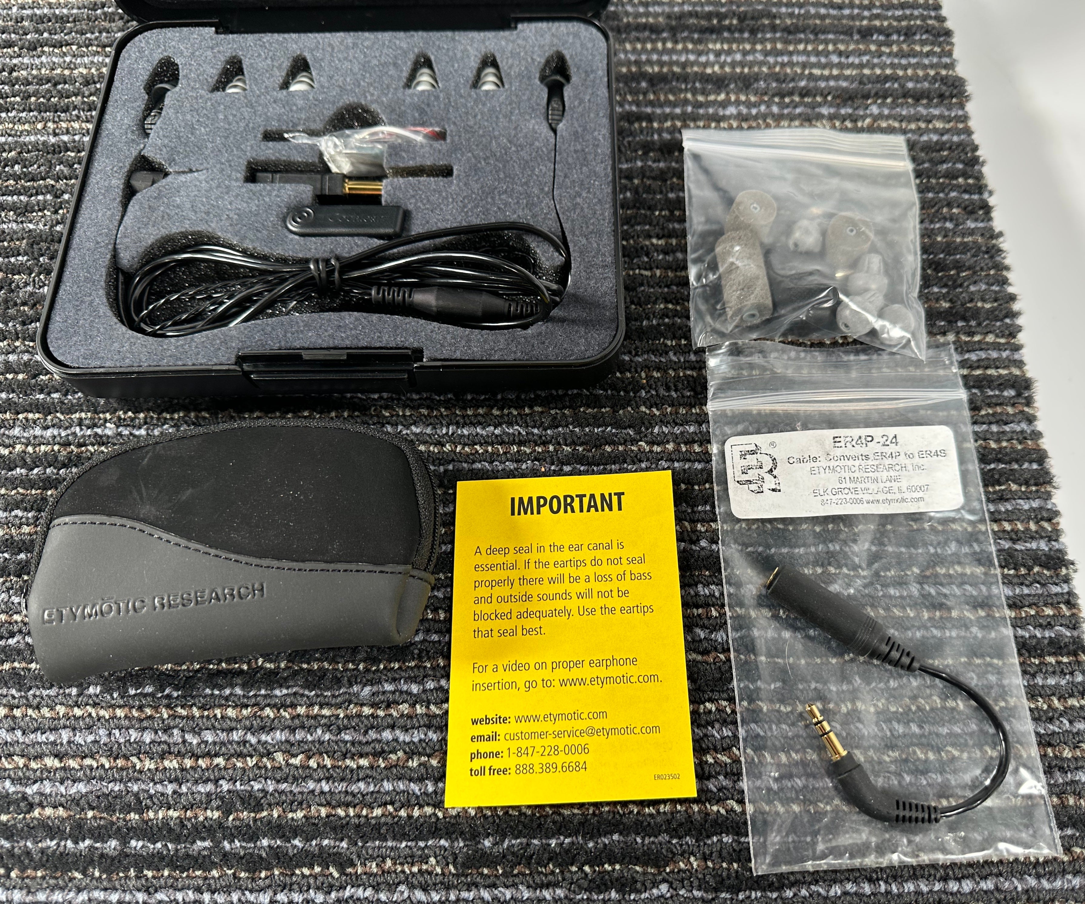 Etymotic ER4 PT Inear Earphones – Record Mart HiFi