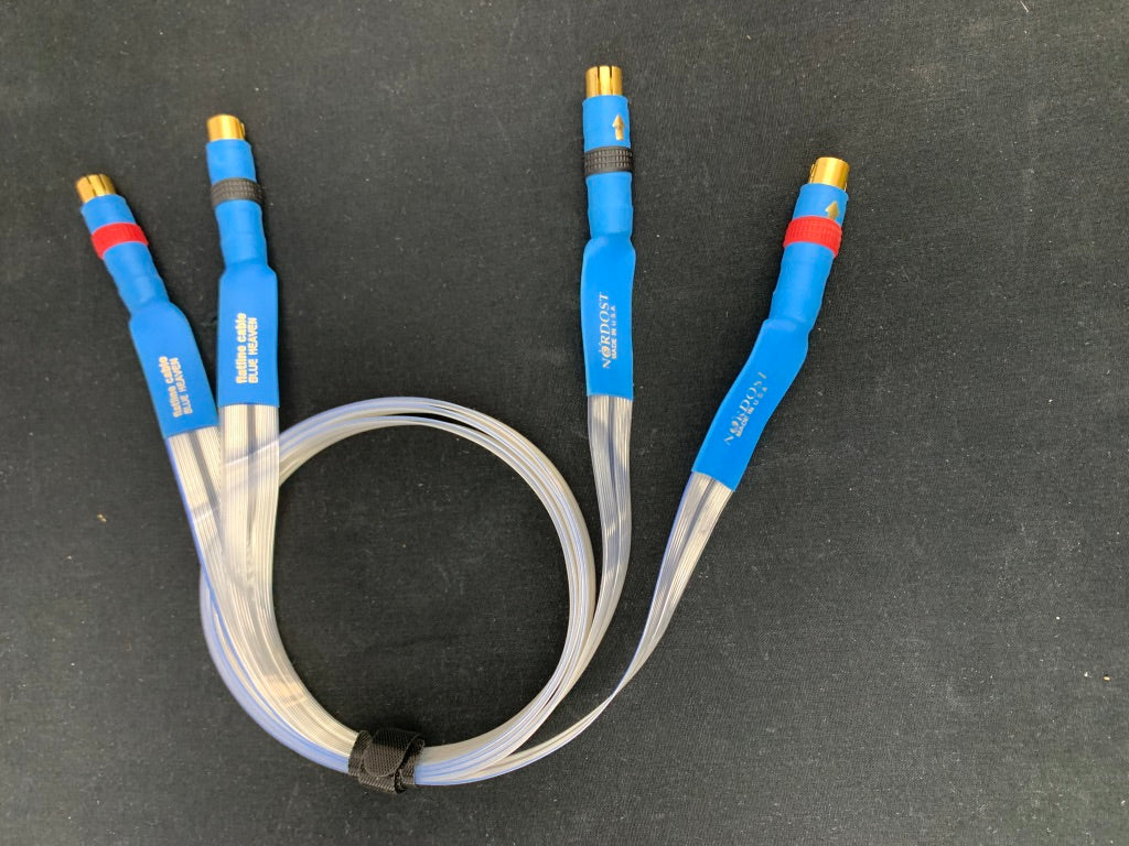 NORDOST BLUE HEAVEN FLATLINE 5' RCA INTERCONNECTS